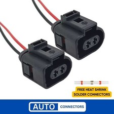 2x 2 Pin Connector Plug Socket