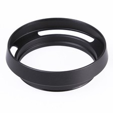 Vented Curved Metal Lens Hood 37/39/40.5/43/46/49/52/55/58/62/67/72/77 mm