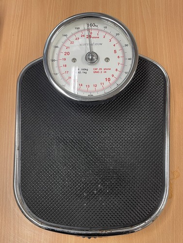 Vintage bathroom scales - vintage,