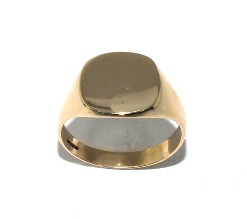 Gents mens solid 9ct - 9ct, yellow
