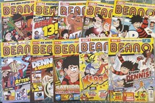 10x BEANO COMICS 2020