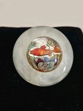 Vintage Lucite Goldfish Bowl