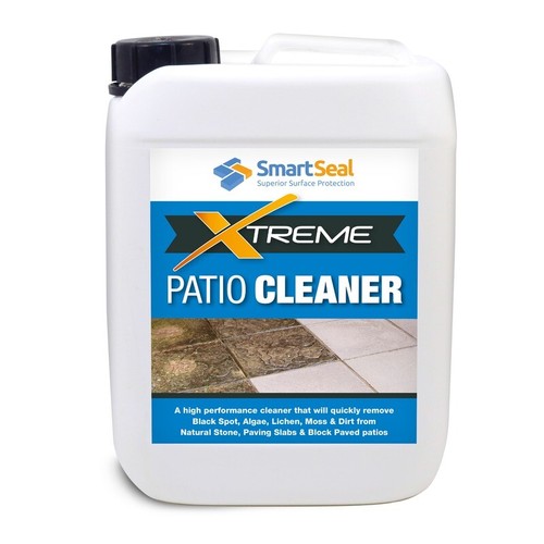 Patio cleaning natural stone - natural,