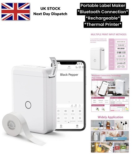 Bluetooth label maker printer - label,