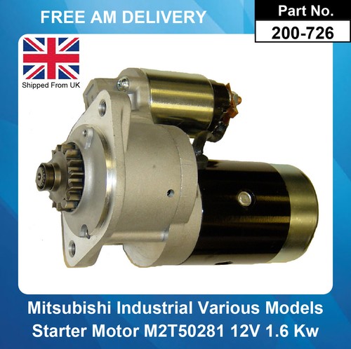 Starter motor for pel job - for,