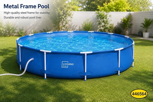 Metal frame swimming pool - metal,