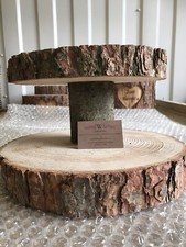 Two Tiered Rustic Wooden