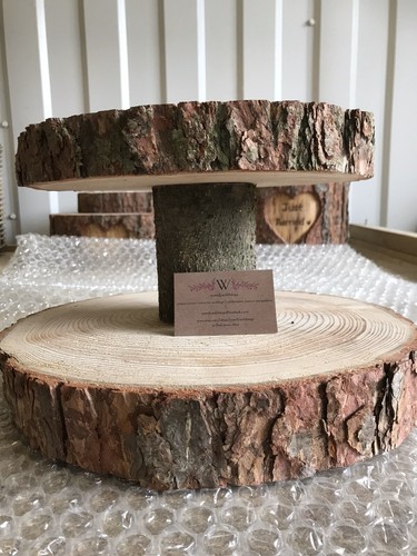 Two tiered rustic - tiered,