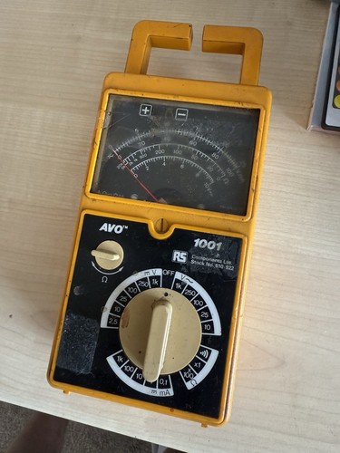 Avo 1001 vintage test meter - avo,