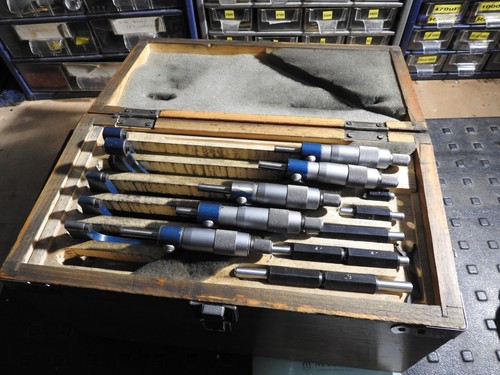 Set imperial micrometers - of,