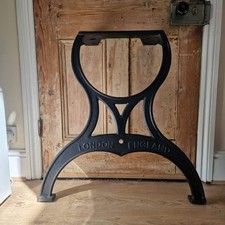 Industrial cast iron bench