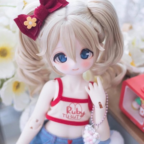 Cute cartoon girl bjd - 1/4, doll