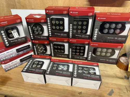Black series led work light - series,
