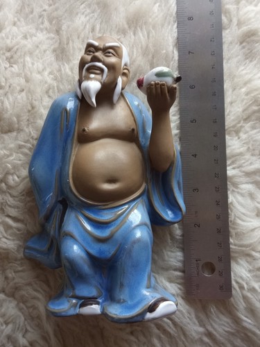 Two vintage chinese mudman - vintage,
