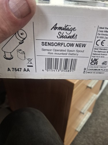 Armitage shanks sensor tap - armitage,