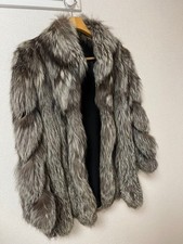Silver Fox Coat, Purchased in Australia, Premium Fur