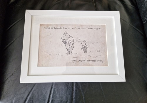 Winnie the pooh framed print - winnie-the-pooh,