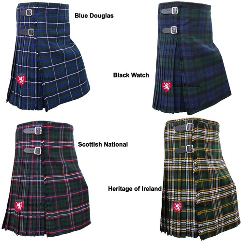 Scottish tartan kilt - tartan, for