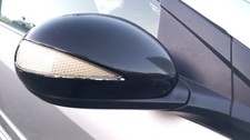 HONDA CIVIC MK8 2007 O/S DRIVER SIDE WING MIRROR POWERFOLD BLACK