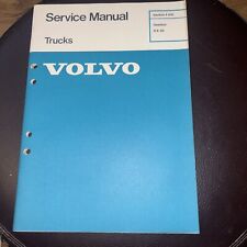 Volvo Trucks Service Manual Gearbox S 6-65 /1979 - * Re-printed Copy *