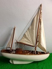 Vintage Pond Yacht Sailing