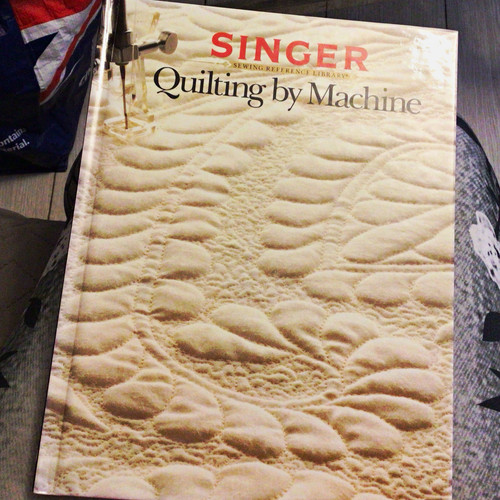 Singer quilting machine - quilting, by