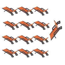 Pack of 10 Miniature Plastic