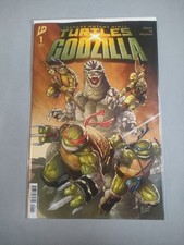 Teenage Mutant Ninja Turtles x Godzilla #1 (2025) IDW Bagged And Boarded