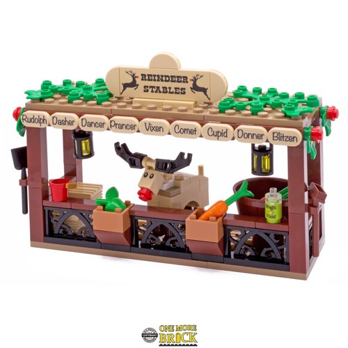 Reindeer stables rudolph - reindeer,