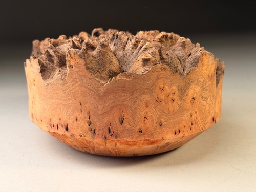 Live edge burr elm resin - live,