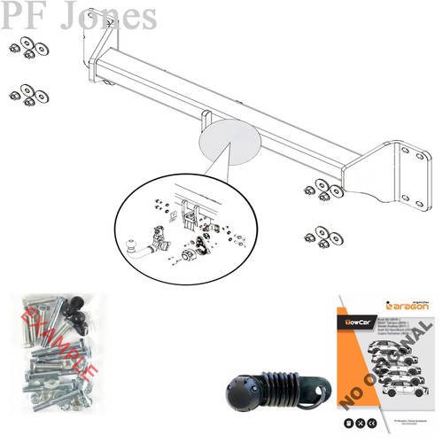 Aragon towbar for - towbar, a6