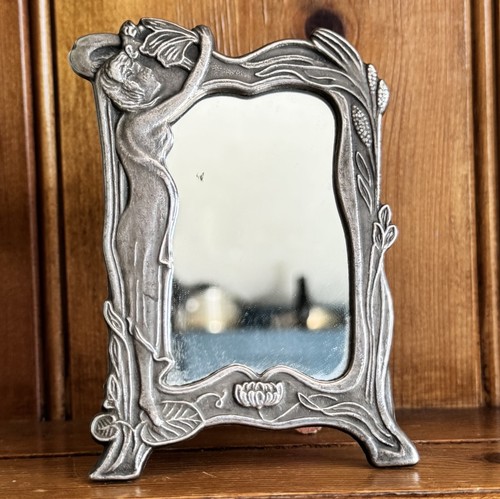 Vintage art nouveau pewter - nouveau,