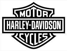 large Harley-Davidson Motorcycle Logo Stickers Decals Self Adhesive