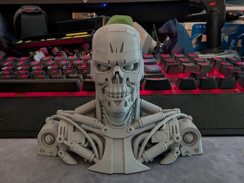 Terminator t800 bust - terminator,