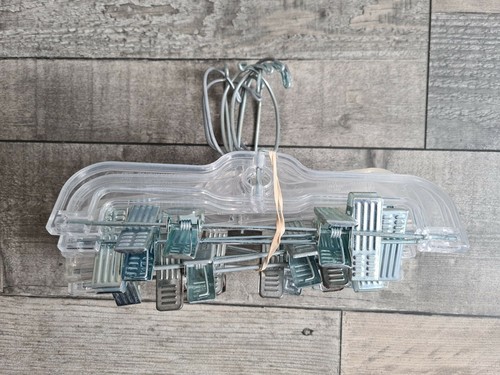 Mainetti clear plastic clip - clear,