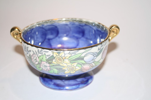Small maling lustre ware bowl - small,