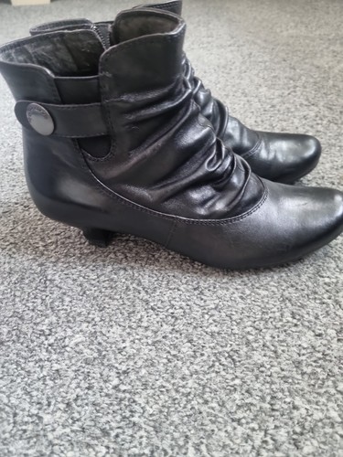 Tamaris size leather ankle - size,