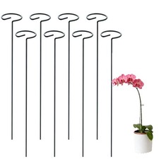 6-100 Metal Orchid Rose Single