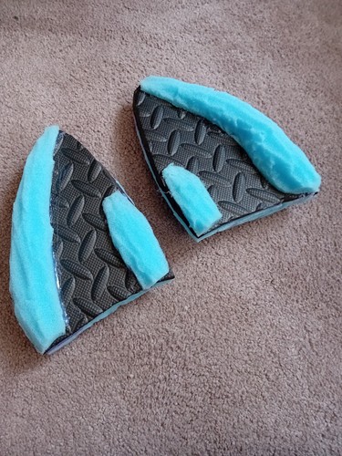 Small fursuit half mask - small,