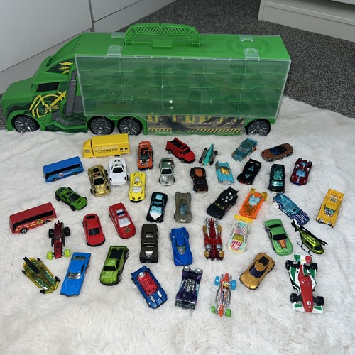 Toy car transporter truck - toy,