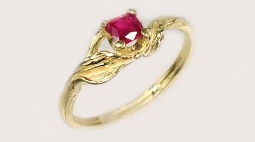 Antique 19thc 3ct ruby - 1/3ct,