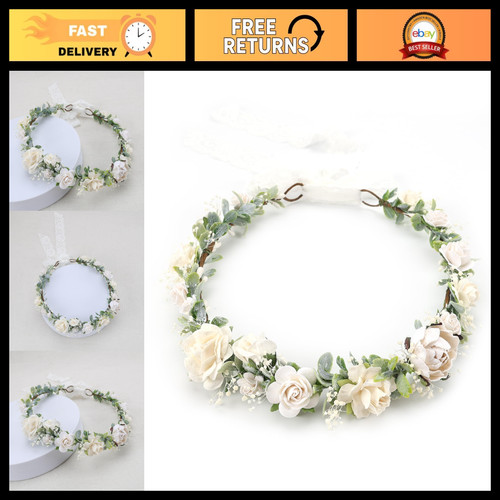 Floral greenery flower crown - flower,