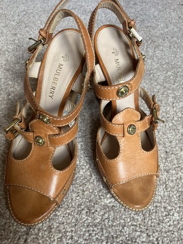 Mulberry roxanne ankle sandals - mulberry,
