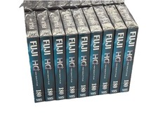 9 Sealed VHS Blank Video Tapes