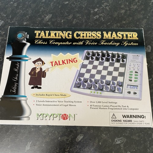 Talking chess master computer - chess,