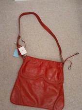 Billy Bag London Red Leather