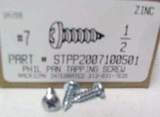 #7x1/2 Pan Head Phillips