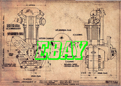 Jap speedway engine - speedway,