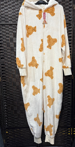 Bnwt spencer bear hooded - m&s,