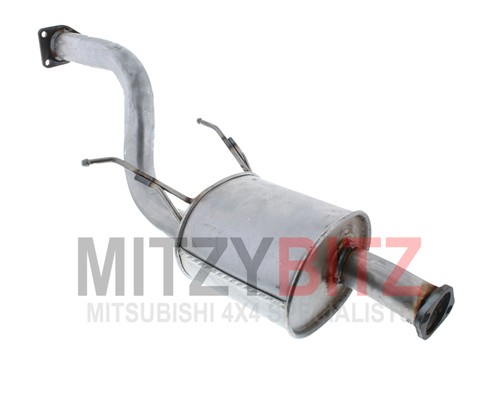 Exhaust muffler box after - box, dpf